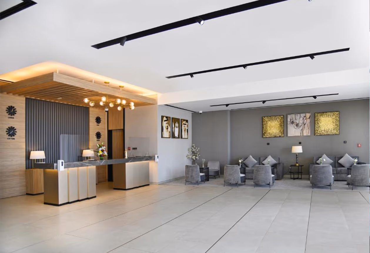 Beach Walk Hotel Jumeirah project interior view