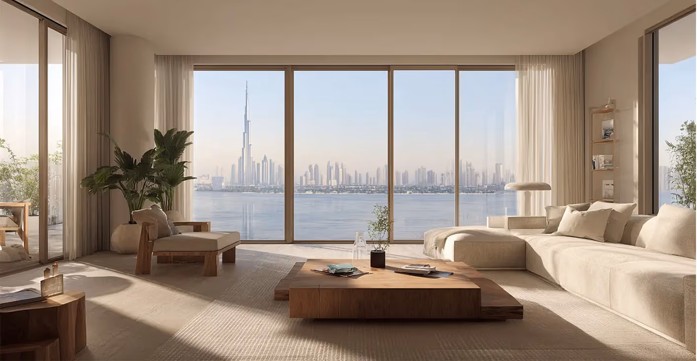 Dubai Creek Harbour project interior view
