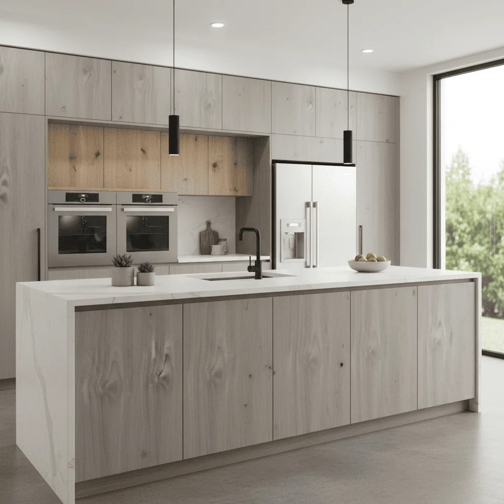 Grey Metallic Walnut 7172 A-118 interior application 7