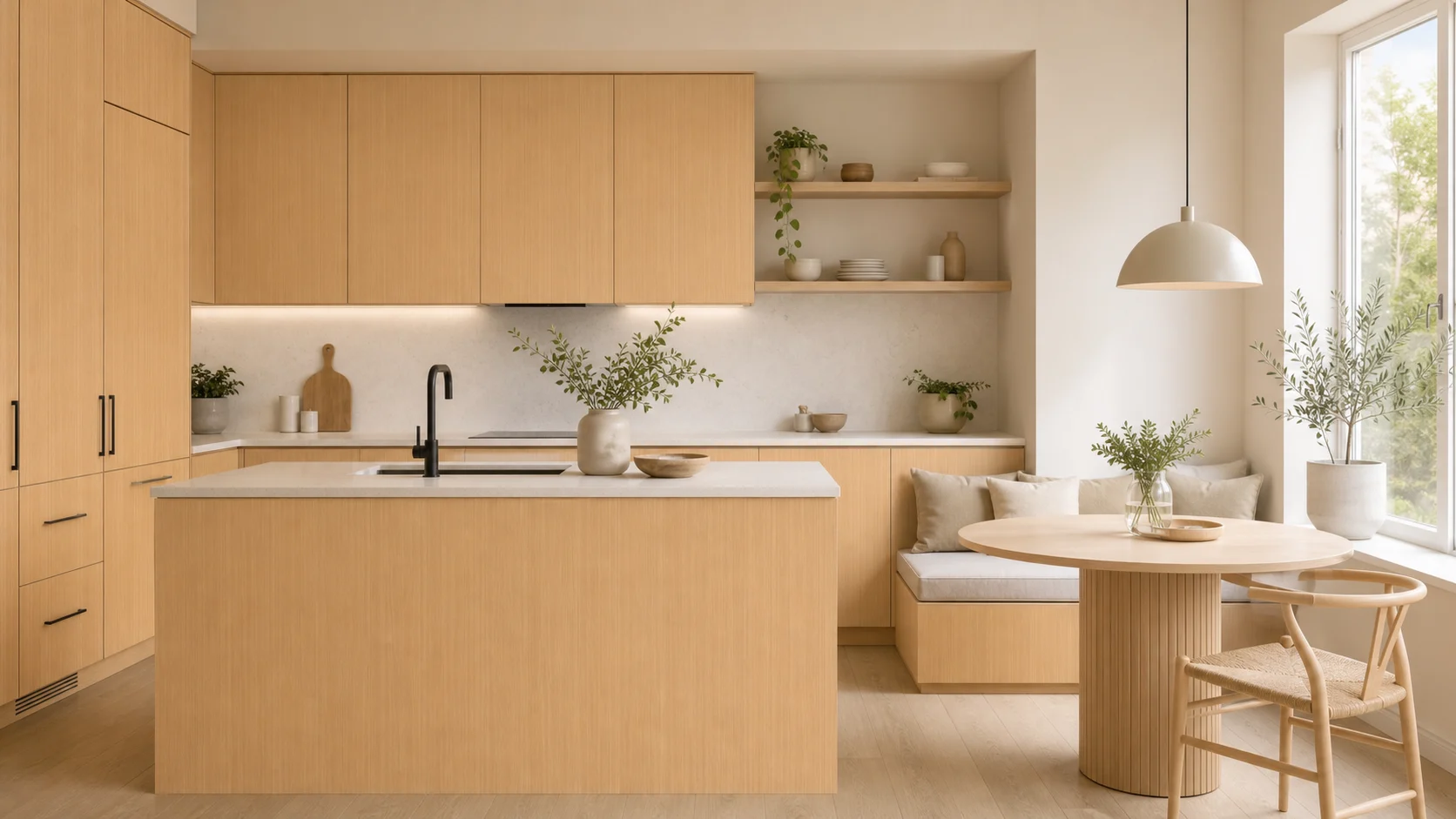 Bavarian Beech 7129 SF interior application