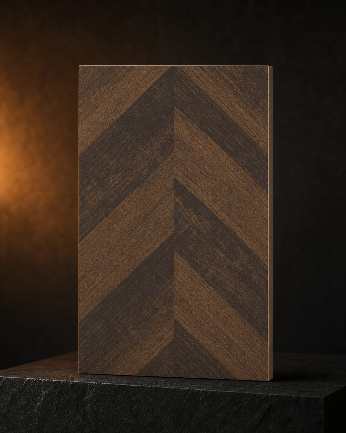 Erode Smoked Chevron MSB 5181 A-155 finish sample