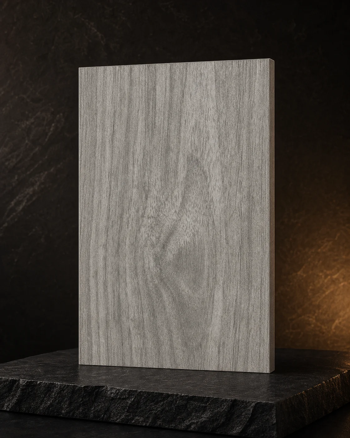 Grey Metallic Walnut 7172 A-118 finish sample