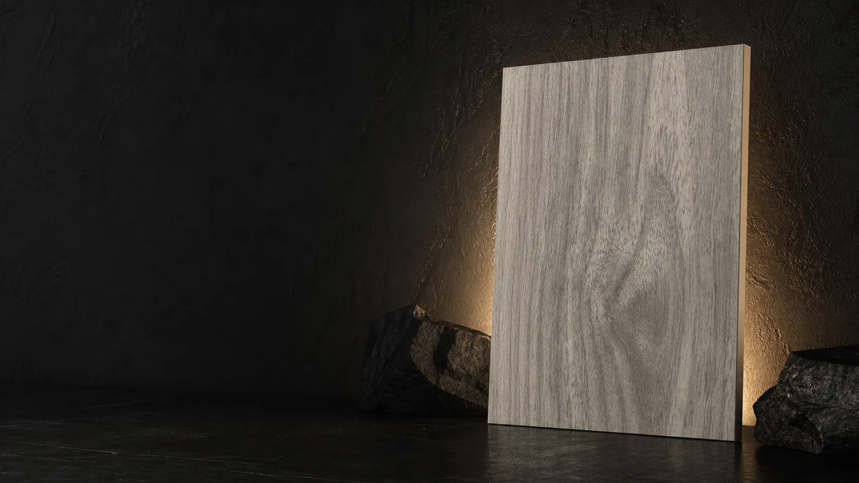 Grey Metallic Walnut 7172 A SF interior application