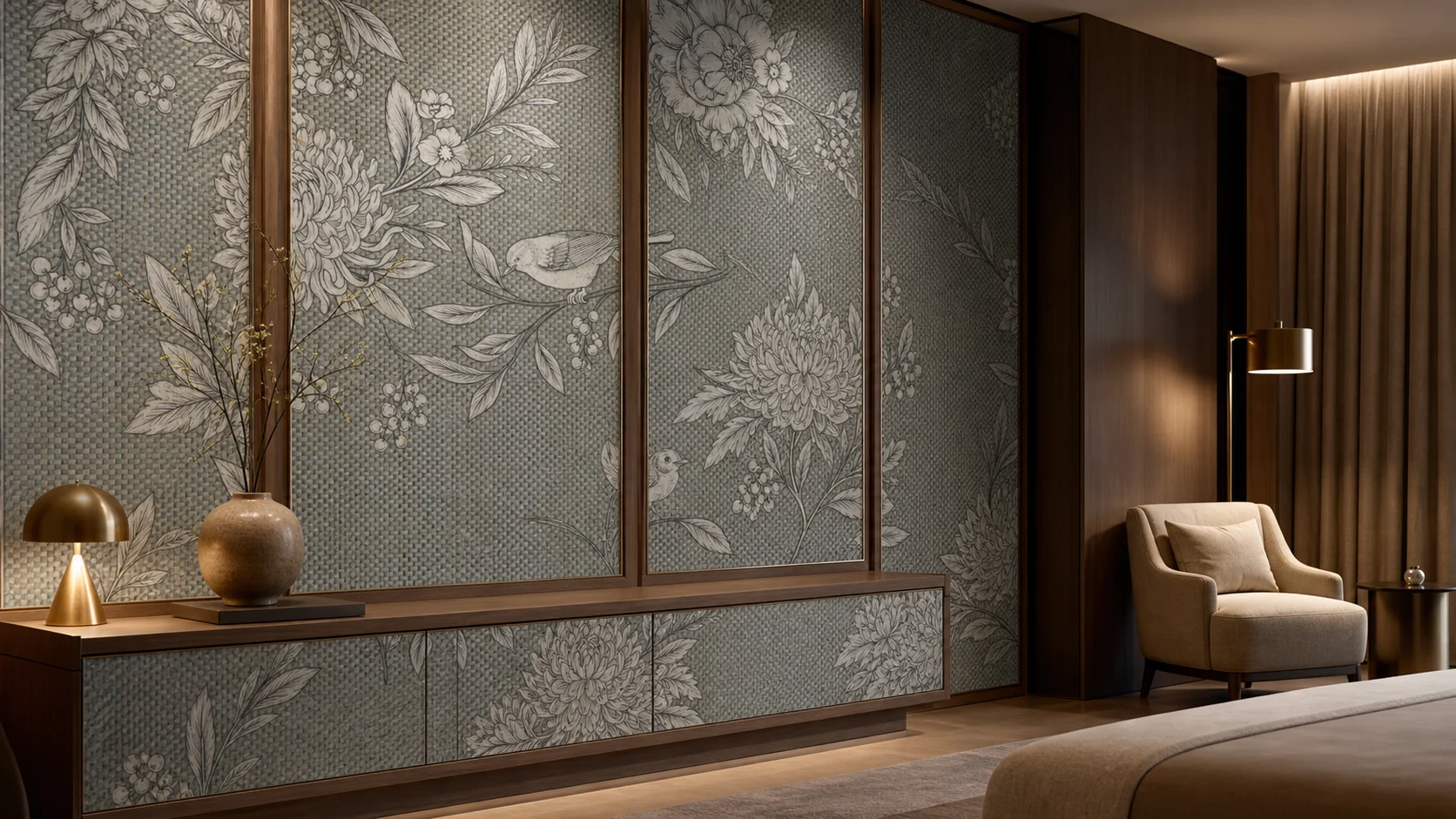 Floral Knot - HR 908 A-208 PR++ HR 908 A-208 PR++ interior application