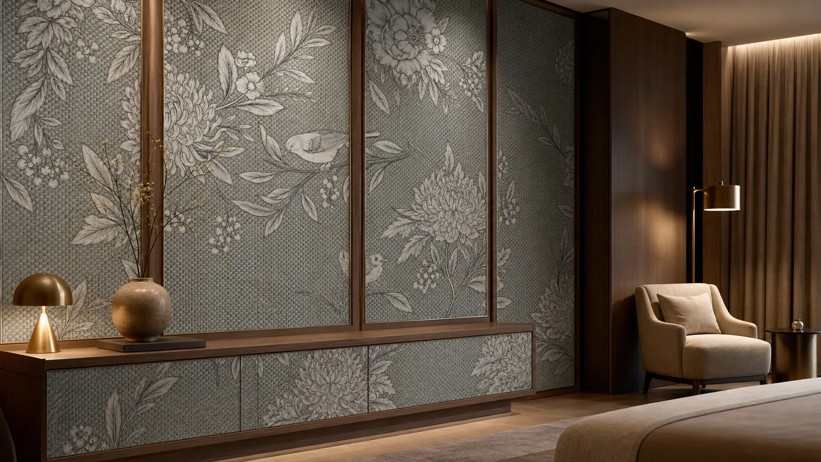 Floral Knot HR-908-A-208-PR++ application visualization