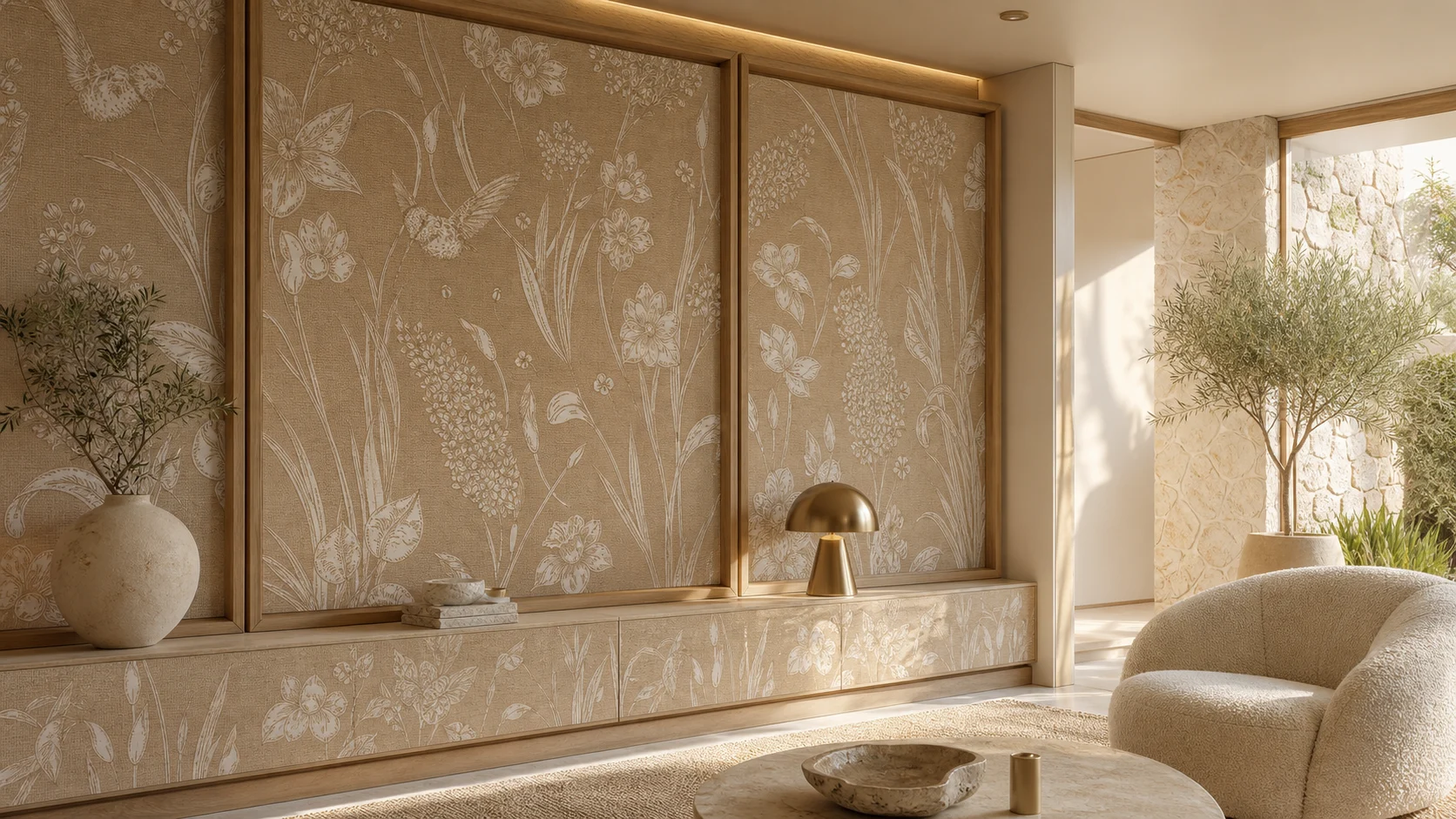 Golden Floral Light - HR 906 A-208 PR++ HR 906 A-208 PR++ interior application