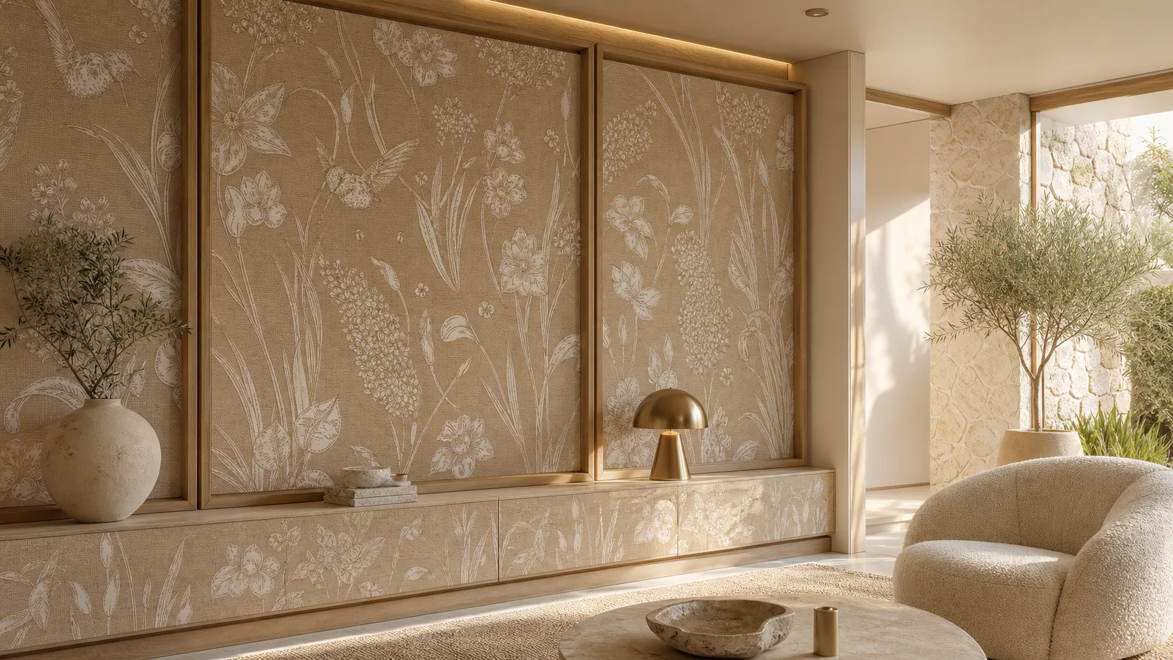 Golden Floral Light HR-906-A-208-PR++ application visualization