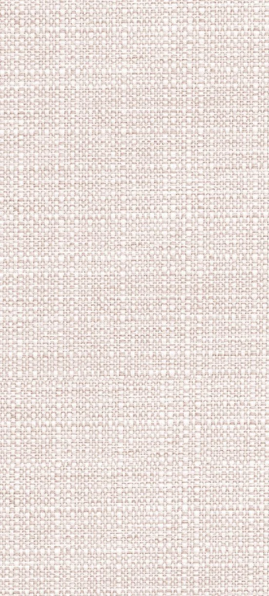 Close-up of a light beige and white woven fabric with a textured, grid-like pattern.