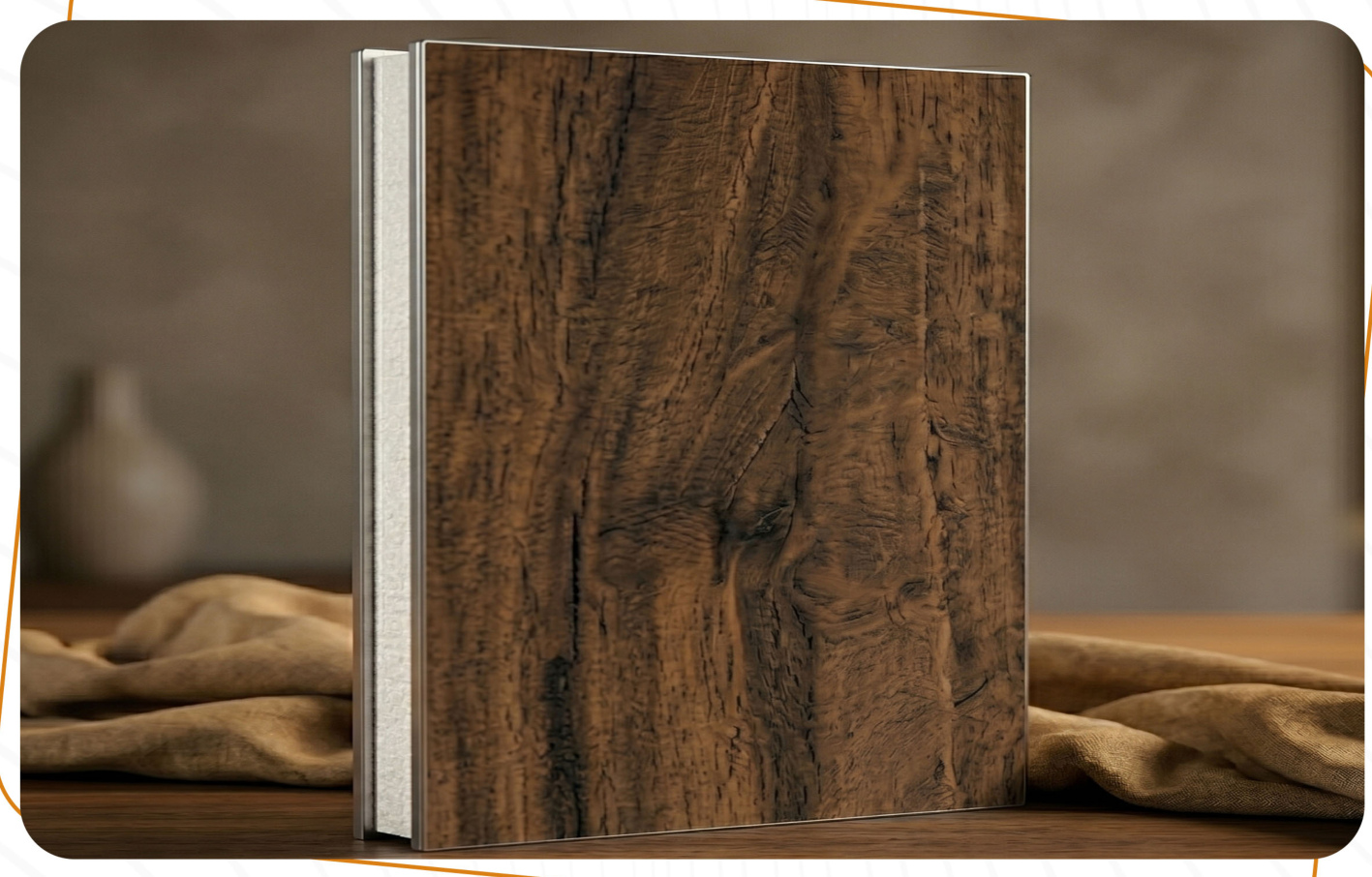 Alamaar Foam Board — Wood-look sample 3 — Product illustration extracted from the supplied catalog.