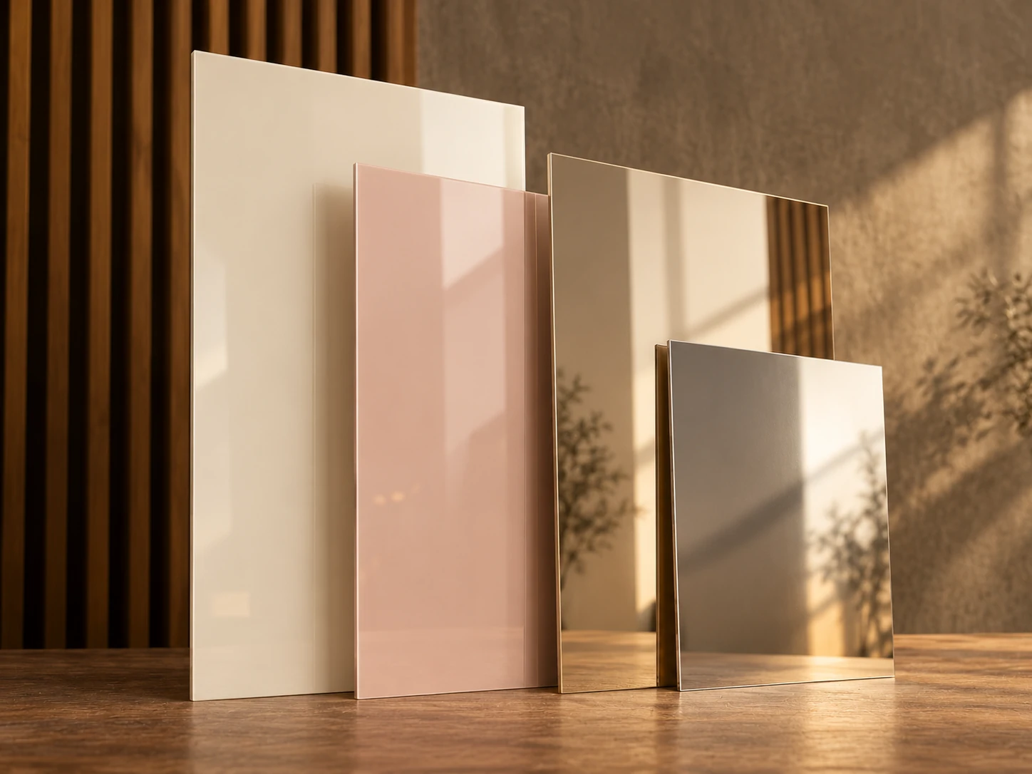 Glass Acrylic & Mirror